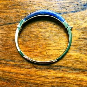 Alexis Bittar Gold and Blue Bracelet